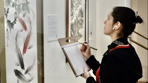 纽约艺院师生来旧金山美国国际艺术馆临摹图片 第3张 纽约艺院师生来旧金山美国国际艺术馆临摹 第3张