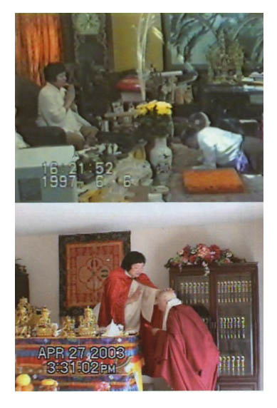 享誉世界的汉人拉然巴格西洛桑珍珠拜南无第三世多杰羌佛为师 第6张