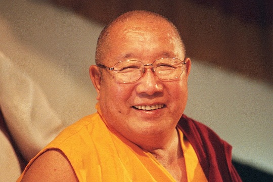 宁玛派掌教贝诺法王在印度圆寂